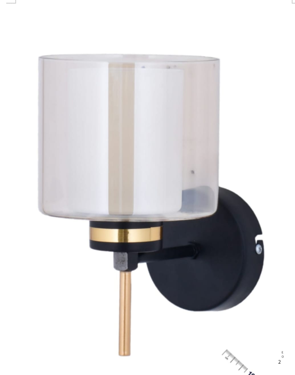 ÇİFT CAM APLİK SİYAH